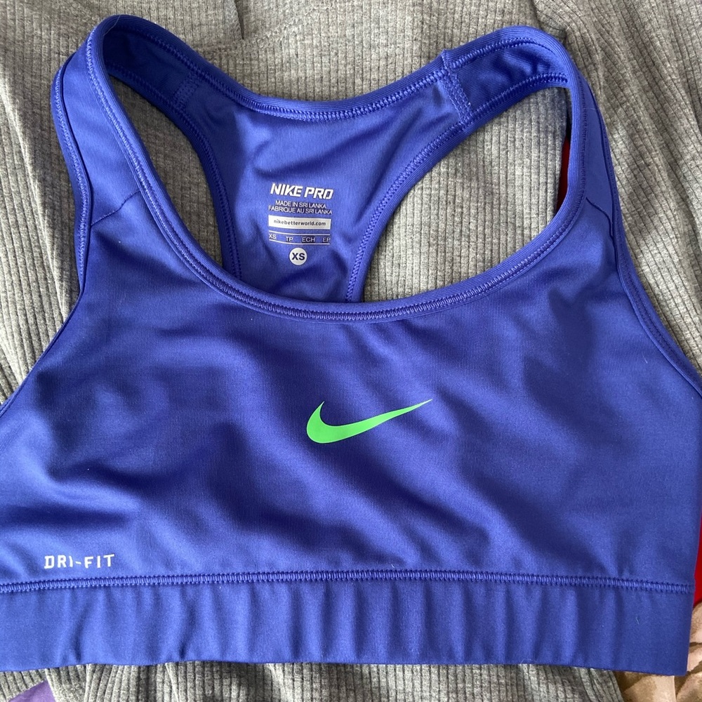 (SOLD) Nike Cobalt Blue Sports Bra